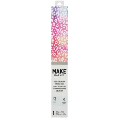 12 Pack: 12" x 20ft. Rainbow Leopard Hydro Sublimation Transfer Sheet by Make MarketĀ®