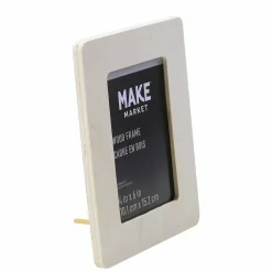 24 Pack: 4" x 6" Ready-to-Finish Wood Frame by Make MarketĀ®