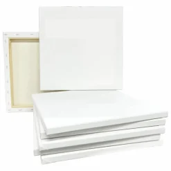 7 Pack 12" x 12" Super Value Canvas by Artist's Loft®