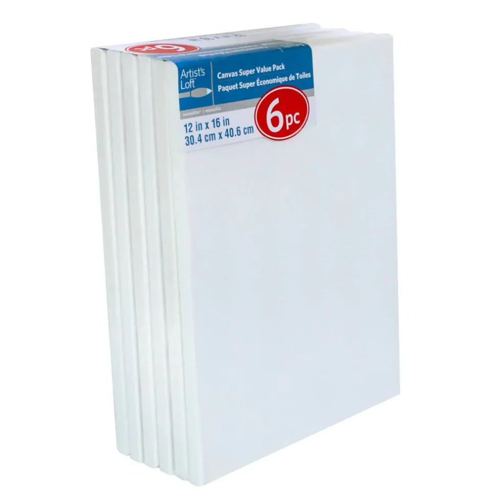 4 Pack 10" x 30" Super Value Canvas by Artist's Loft®