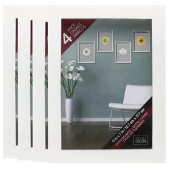 4 Pack 5" x 7" White Shadow Box by Studio Décor®