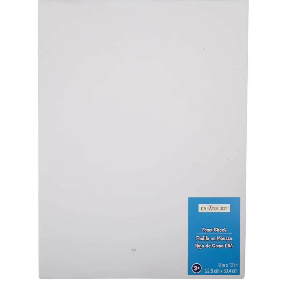 20 Pack: 9" x 12" White Thick Foam Sheet by Creatology™