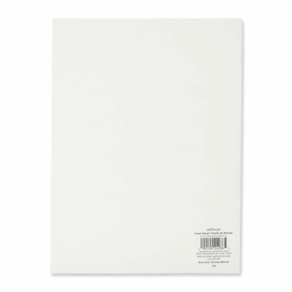 20 Pack: 9" x 12" White Thick Foam Sheet by Creatology™