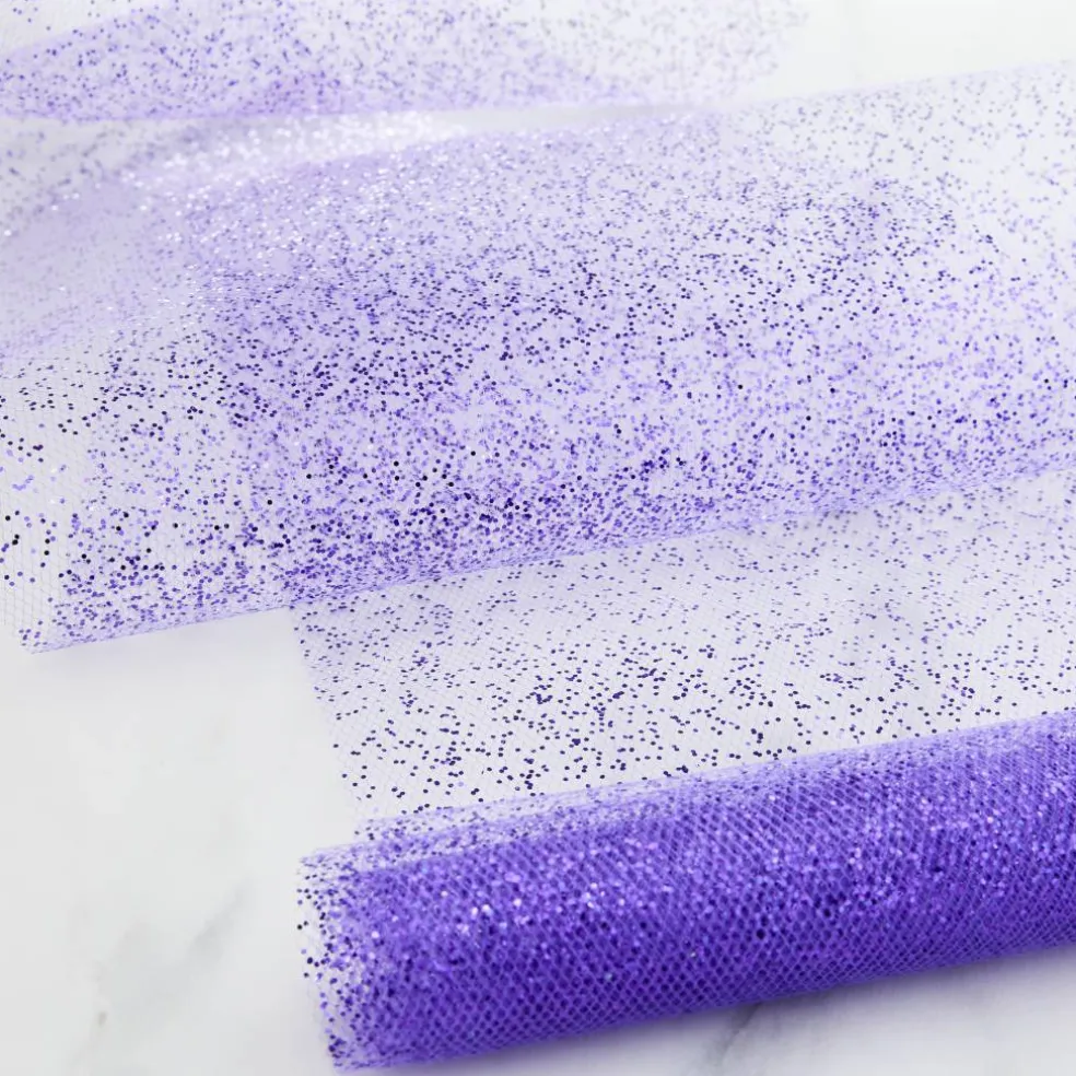 24 Pack: 6" x 10yd. Glitter Tulle by Celebrate It® Occasions™