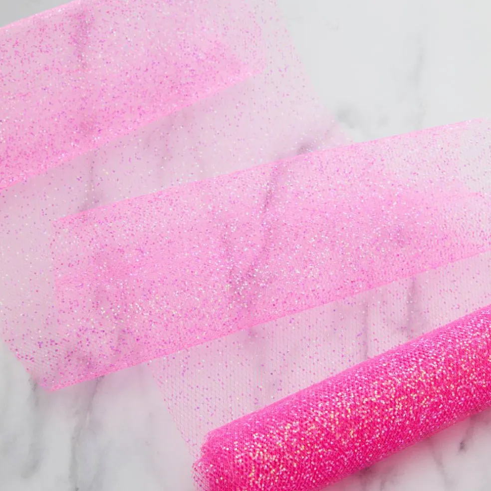 24 Pack: 6" x 10yd. Glitter Tulle by Celebrate It® Occasions™