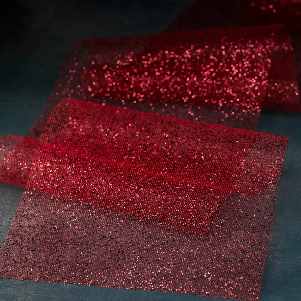 24 Pack: 6" x 10yd. Glitter Tulle by Celebrate It® Occasions™