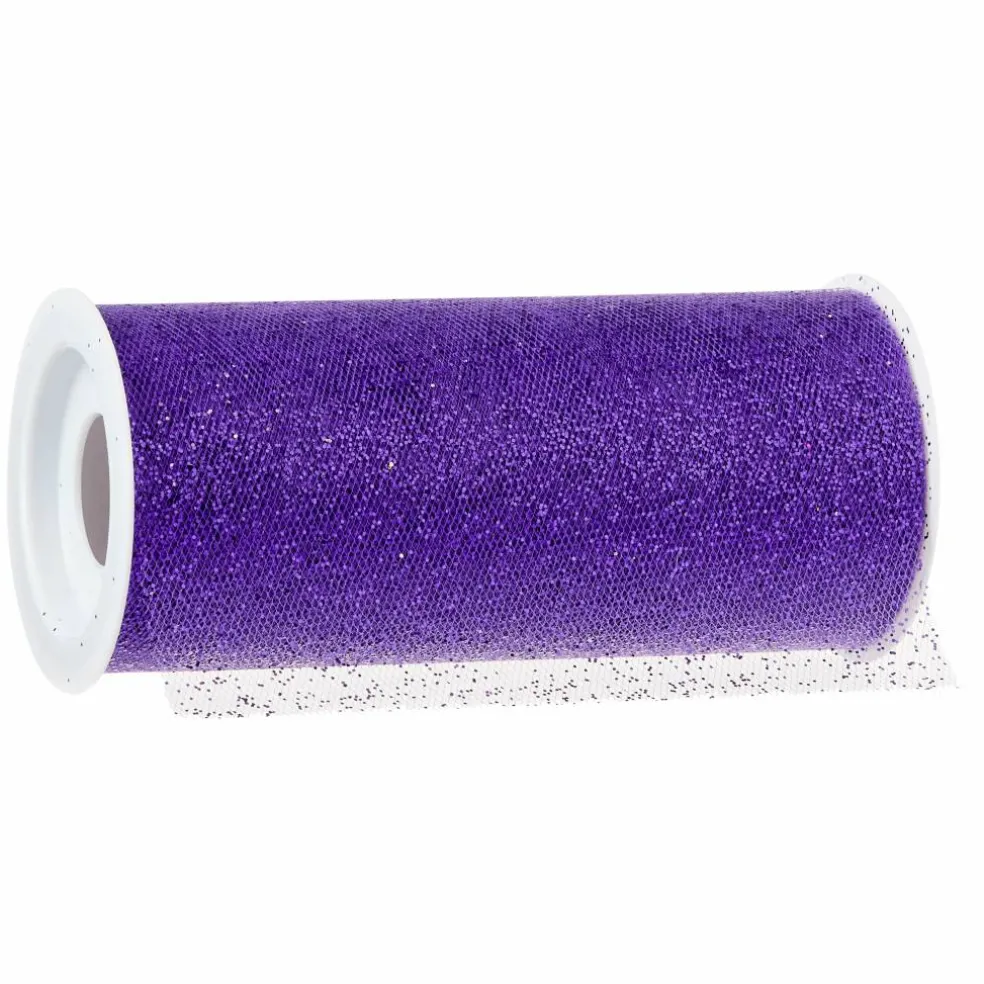 24 Pack: 6" x 10yd. Glitter Tulle by Celebrate It® Occasions™
