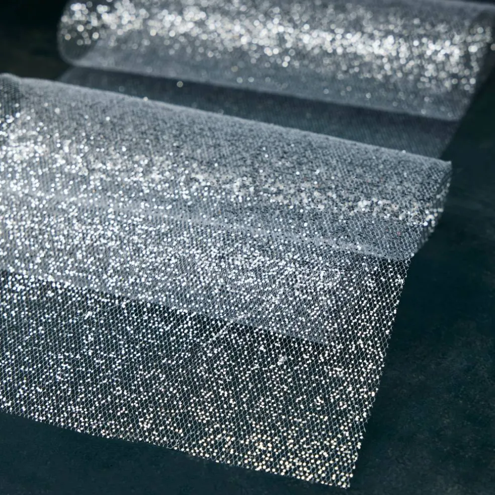 24 Pack: 6" x 10yd. Glitter Tulle by Celebrate It® Occasions™