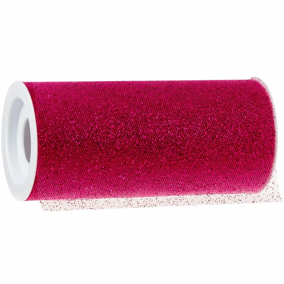 24 Pack: 6" x 10yd. Glitter Tulle by Celebrate It® Occasions™