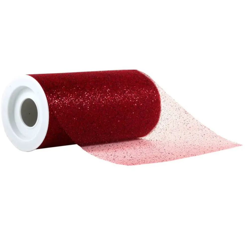 24 Pack: 6" x 10yd. Glitter Tulle by Celebrate It® Occasions™