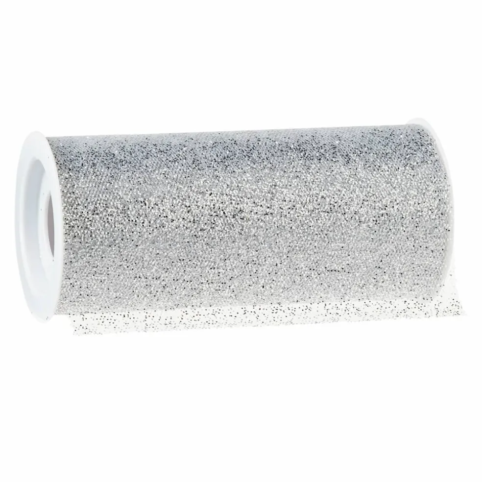 24 Pack: 6" x 10yd. Glitter Tulle by Celebrate It® Occasions™
