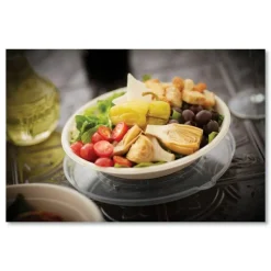 Pactiv Corp. 32 oz EarthChoice Fiber-Blend Bagasse Dinnerware Bowl - Natural (400/Carton)