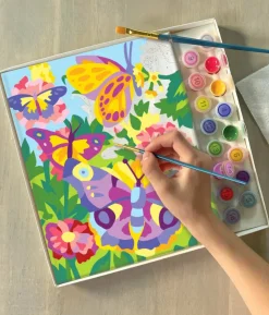 Paint by Numbers Butterflies and Blooms Craft Kit