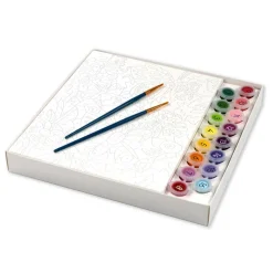 Paint by Numbers Butterflies and Blooms Craft Kit