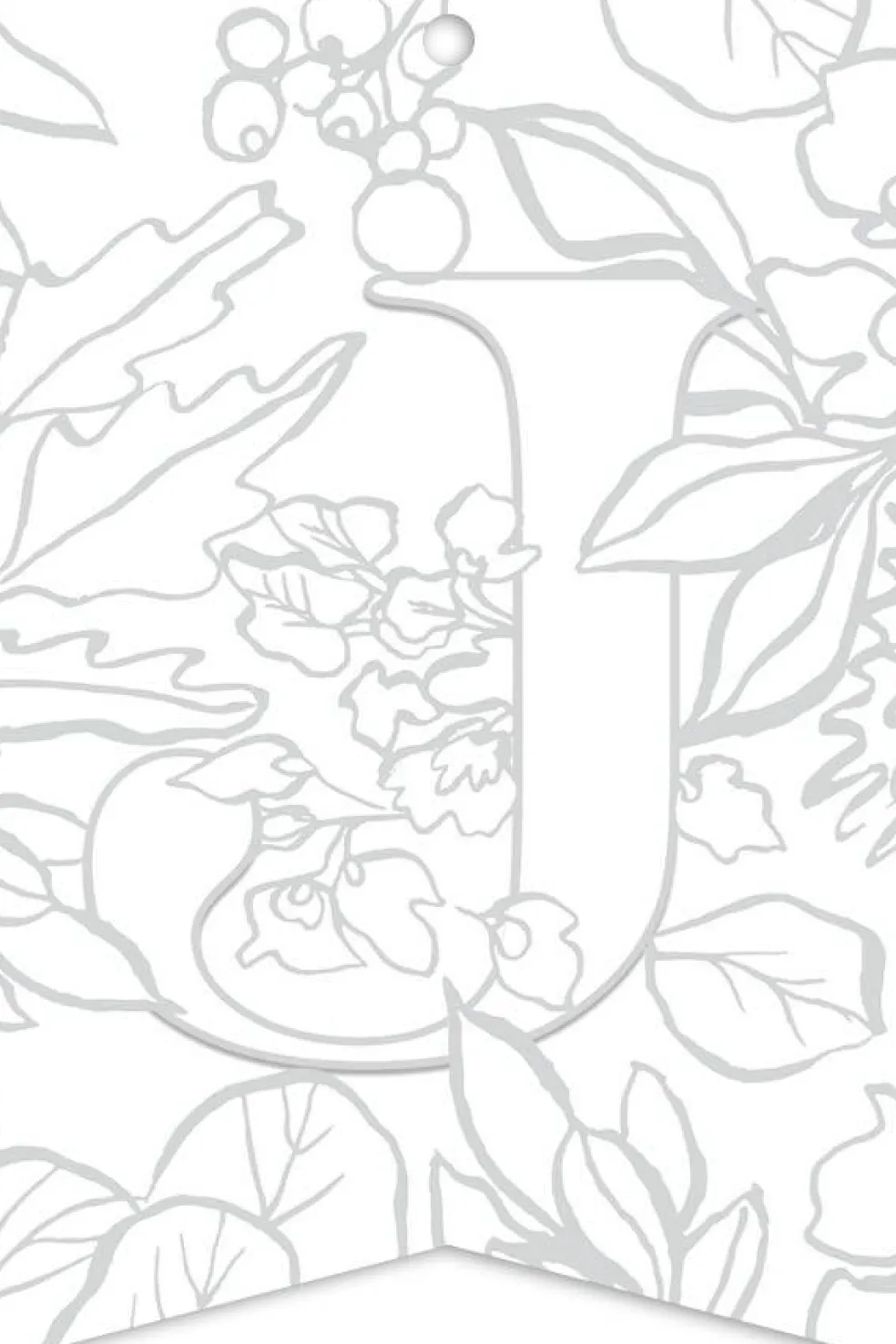 Paint-Your-Own Watercolor Garland