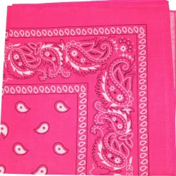 Paisley 100% Cotton Double Sided Bandana - 22 inches