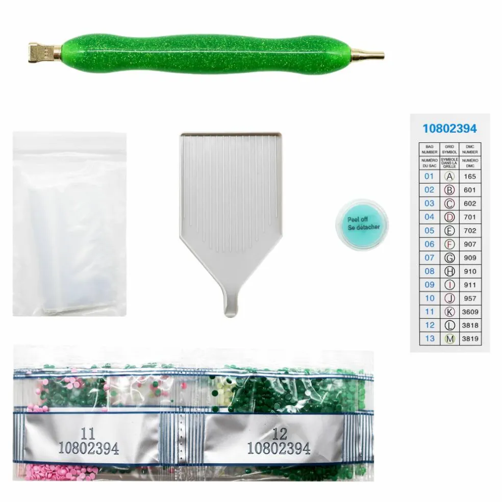 6" Palm Leaf Diamond Art Kit by Make Market®