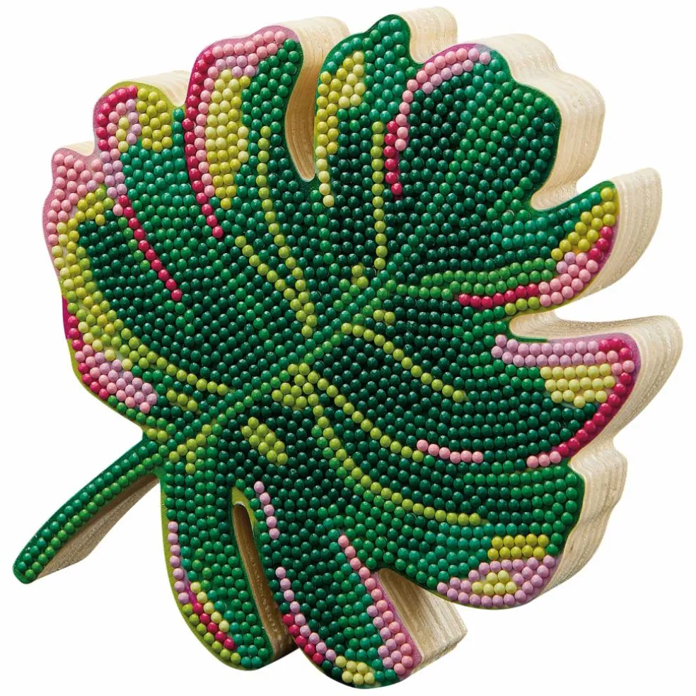 6" Palm Leaf Diamond Art Kit by Make Market®