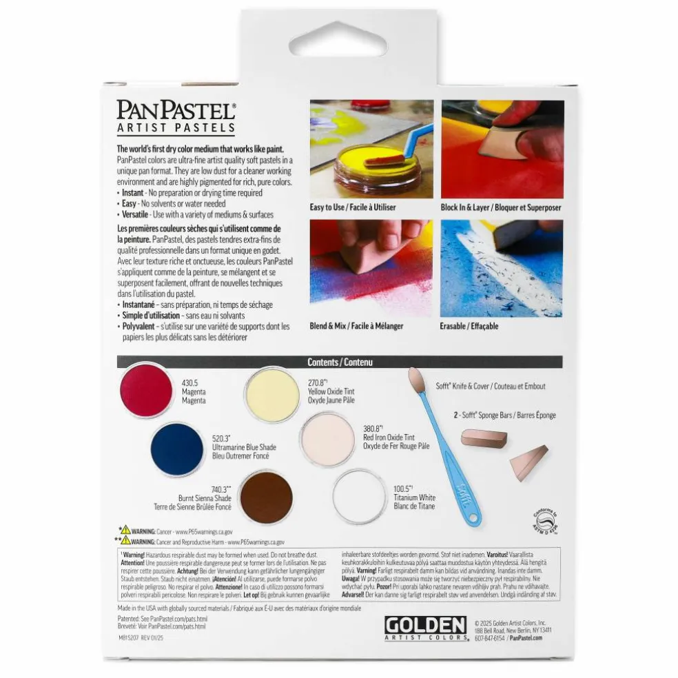 PanPastel® 6 Color Artist Pastels Set
