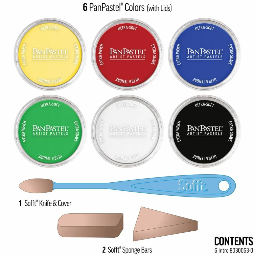 PanPastel® 6 Color Artist Pastels Set