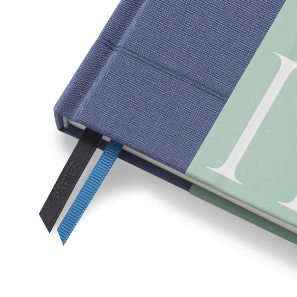 Papier 6" x 8.5" Modern Serif Hardcover Undated Daily Productivity Planner