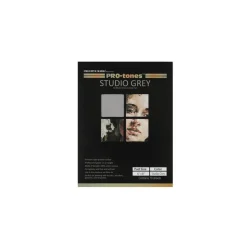 Paramount Pro-Tones All-Media Toned Canvas Pads - Triple-Primed Toned Canvas Pads for Acrylic, Oil, Gouache, & More! - [Studio Grey - 9x12"]
