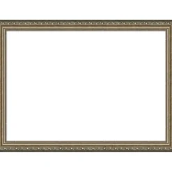 Parisian Silver Framed Dry Erase Magnetic Board