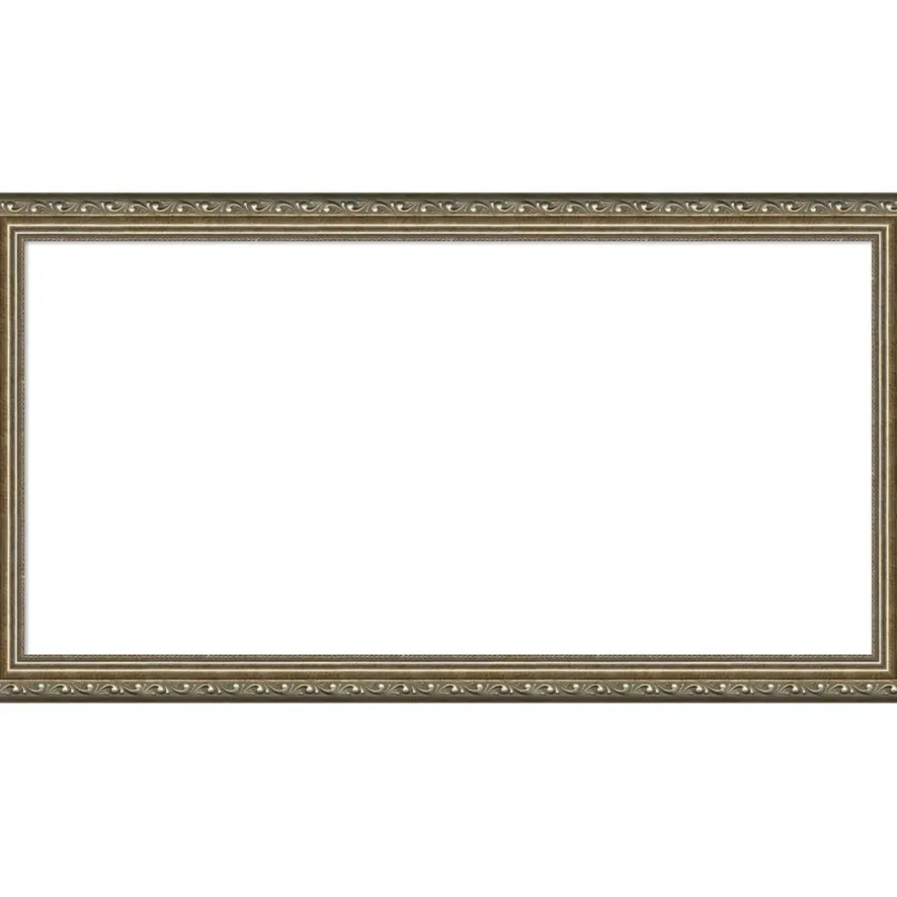 Parisian Silver Framed Dry Erase Magnetic Board