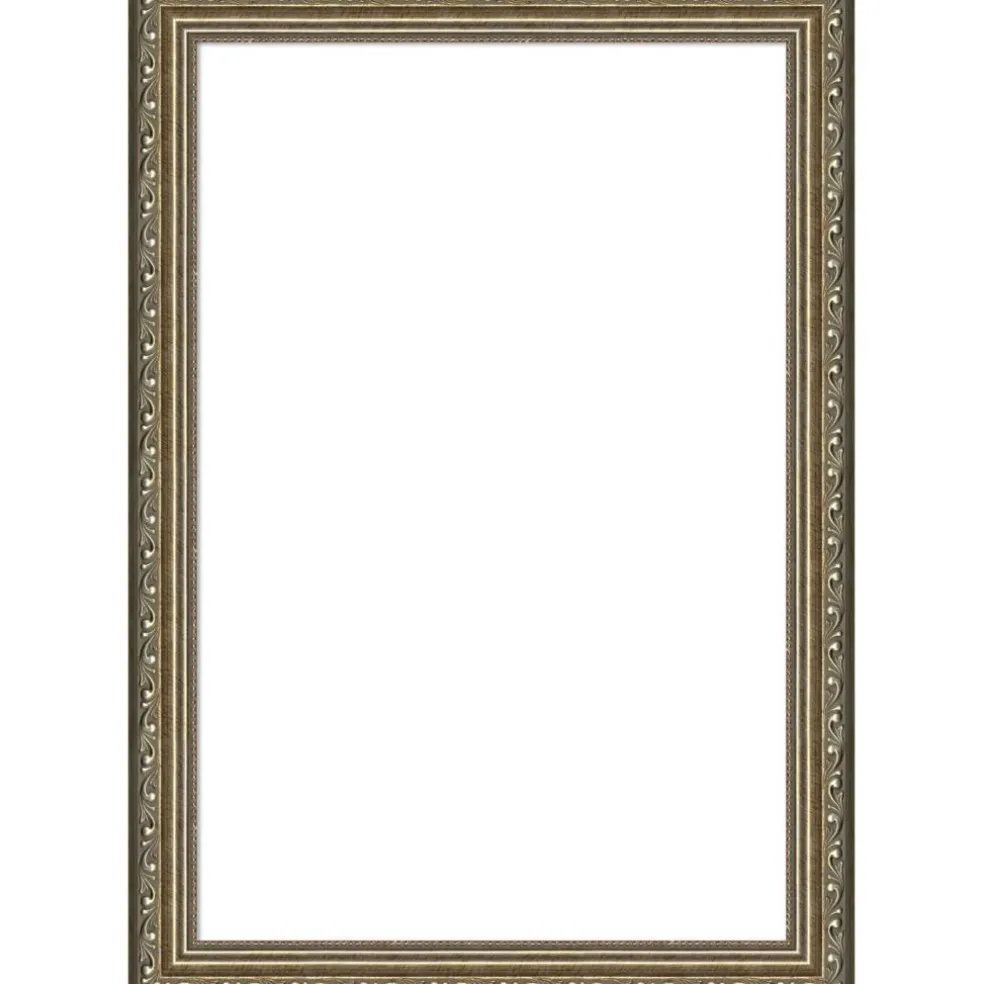 Parisian Silver Framed Dry Erase Magnetic Board