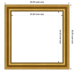 Parlor Framed Dry Erase Magnetic Board