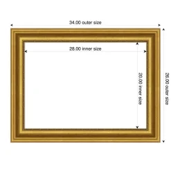 Parlor Framed Dry Erase Magnetic Board