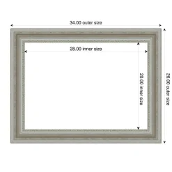 Parlor Framed Dry Erase Magnetic Board