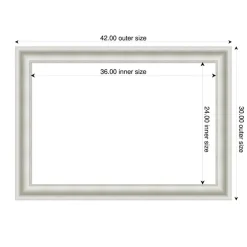 Parlor Framed Dry Erase Magnetic Board