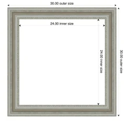 Parlor Framed Dry Erase Magnetic Board