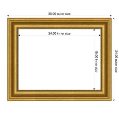 Parlor Framed Dry Erase Magnetic Board