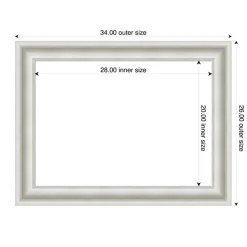 Parlor Framed Dry Erase Magnetic Board