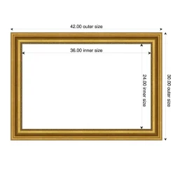 Parlor Framed Dry Erase Magnetic Board