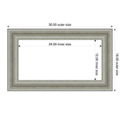 Parlor Framed Dry Erase Magnetic Board