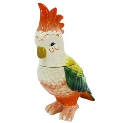 10.5" Parrot Ceramic Container by Ashland®