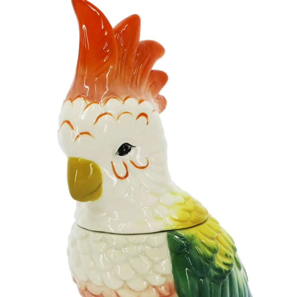 10.5" Parrot Ceramic Container by Ashland®