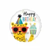 17" Party Animal Happy Birthday Foil Balloon