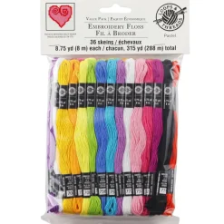 Pastel Embroidery Floss by Loops & Threads™, 36ct.