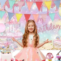 Pastel Pennant Banner Flags