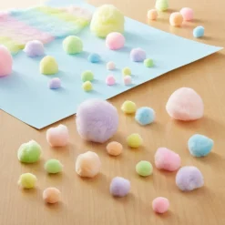 Pastel Pom Poms by Creatology™, 300ct.