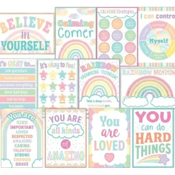 Pastel Pop Calming Strategies Small Poster 12-Pack