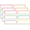 Pastel Pop Rainbow Labels Magnetic Accents, 20 Per Pack, 3 Packs