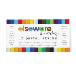 Pastel Sticks – Talc-Free – 12 Vibrant Colors