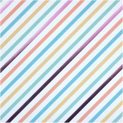 Pastel Stripe Cardstock Paper by Recollections™, 12" x 12"