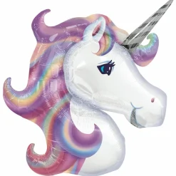 33" Pastel Unicorn Foil Balloon