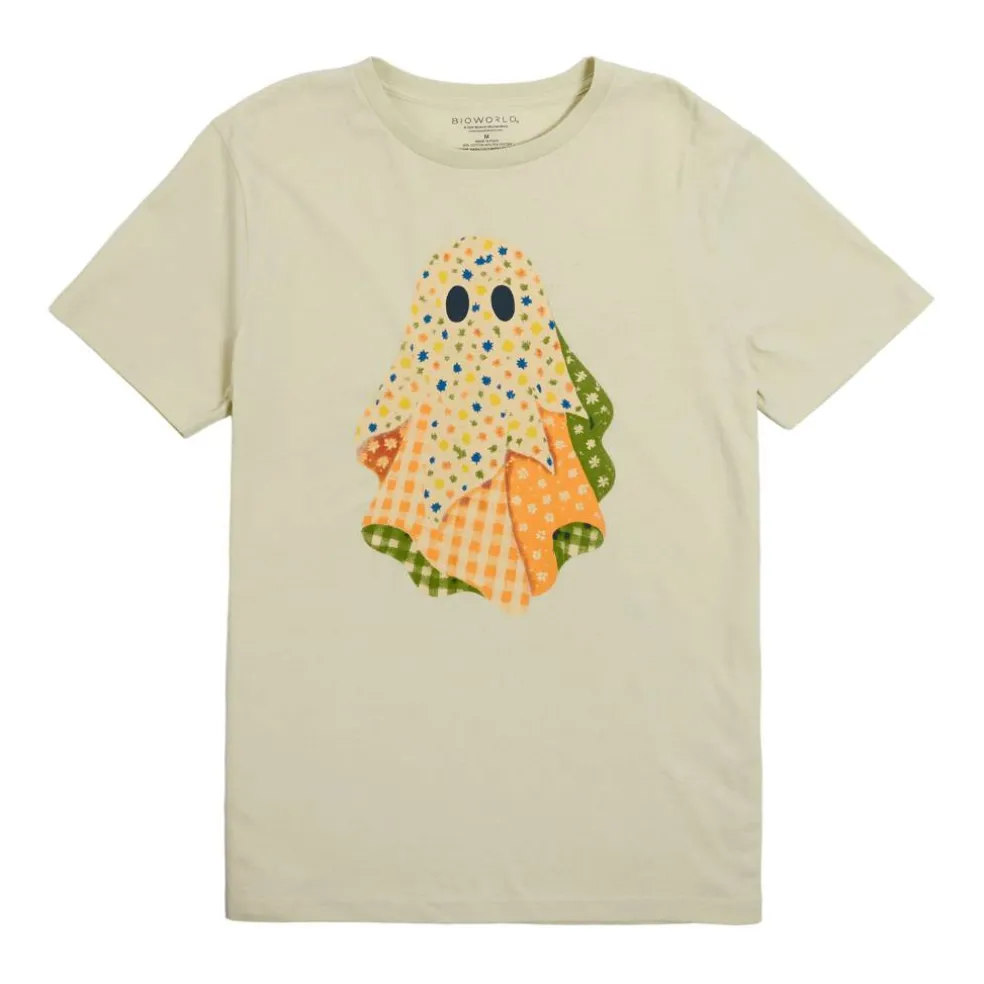 Patchwork Ghost Adult T-Shirt